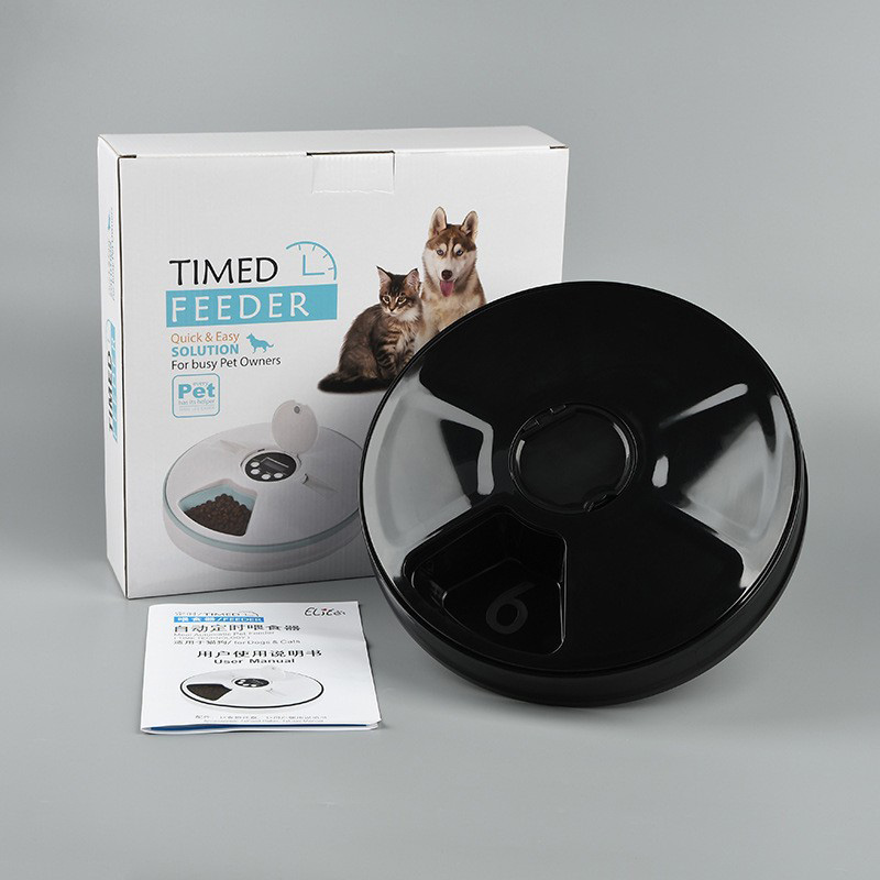 24-hour Timed and Measured Pet Feeding Bowl