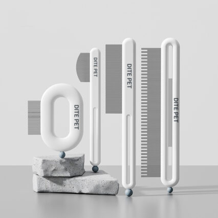 ABS Cat and dog grooming comb set