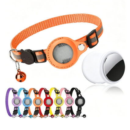 Airtag Tracker Cat Reflective Collar