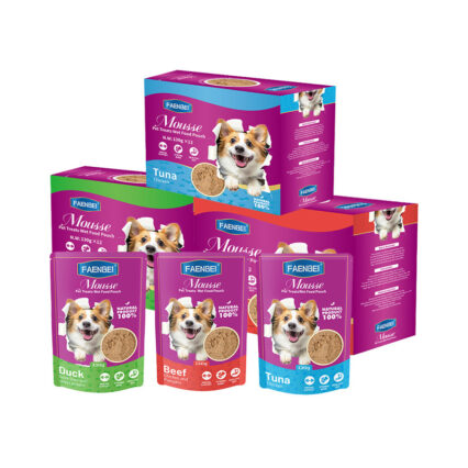 FAENBEI Mousse Pet Treats Wet Food Pouch