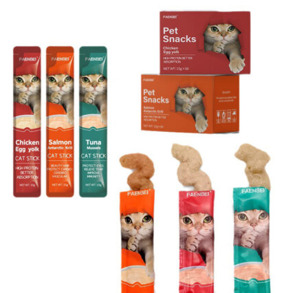 FAENBEI Weight-Gaining Nutritional Cat Treats