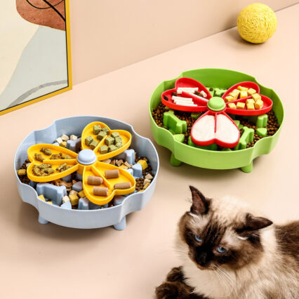 New Flower Dog Slow Food Bowl
