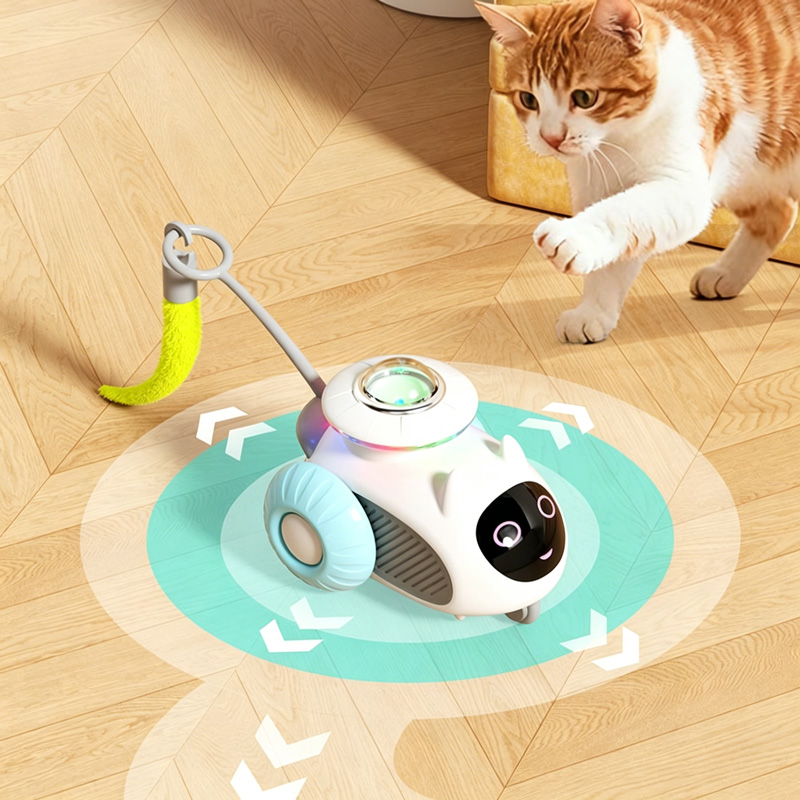 Smart "Run-and-Chase" Interactive Cat Toy