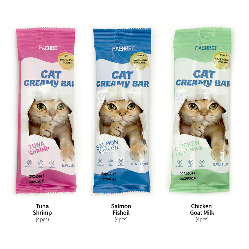 FAENBEI Pet Snacks Cat Creamy Bar