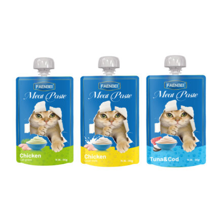 FAENBEI Pet Snacks Nozzle Wet Food Pouch