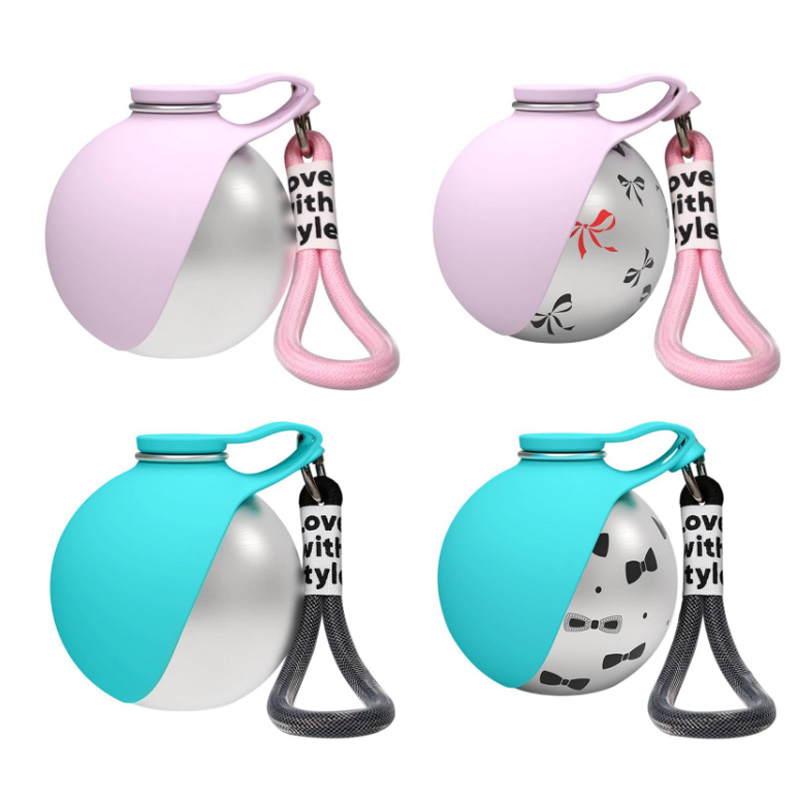 304 Stainless Steel Round Outdoor Dog Bowls