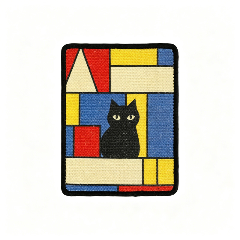 Artistic Decorative Sisal Cat Scratching Mat