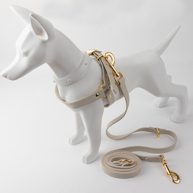 Exquisite PVC Leash and Harness Set