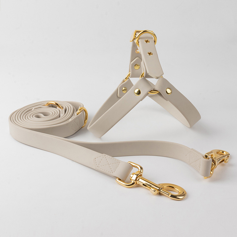 Exquisite PVC Leash and Harness Set