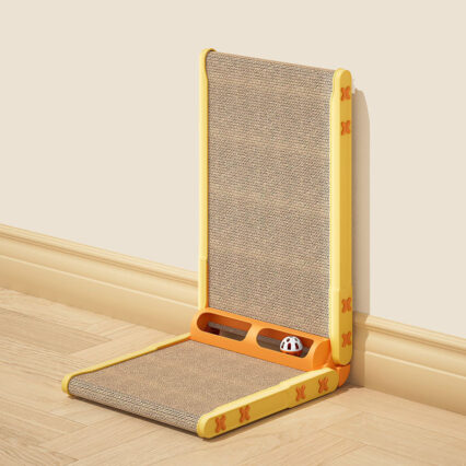 Vertical L-Shaped Cat Scratching Board