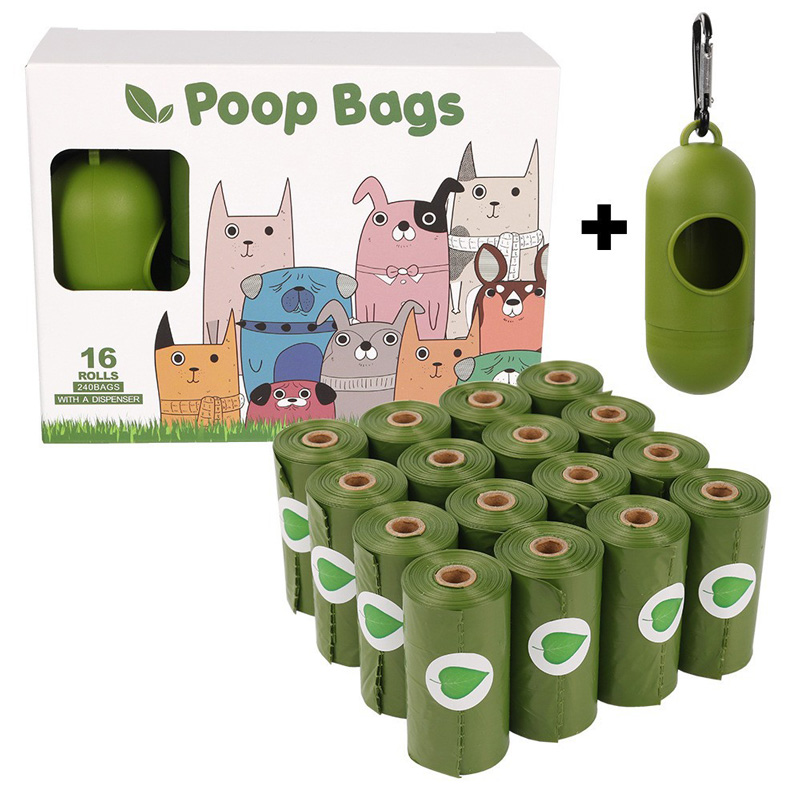 1.5-mil Thickened Biodegradable Pet Waste Bags