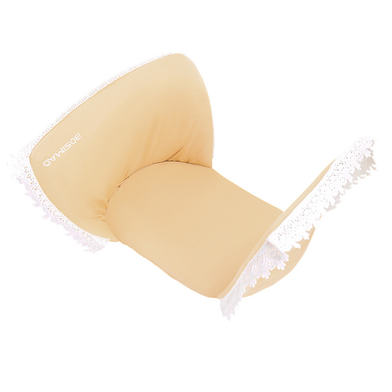 Comfortable Lace-Trimmed Pet Stroller Cushion