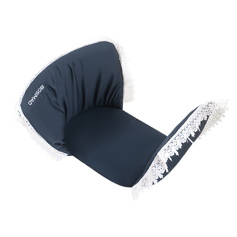 Comfortable Lace-Trimmed Pet Stroller Cushion