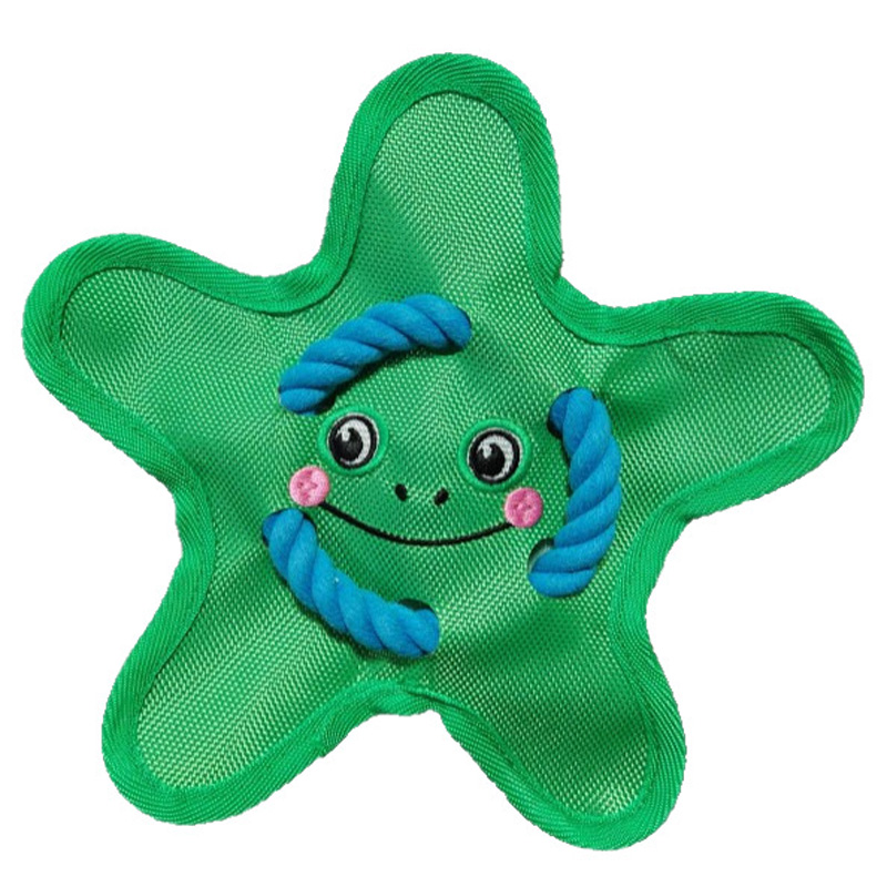 Fetch-and-Retrieve Thick Rope Crinkle Sound Dog Toy