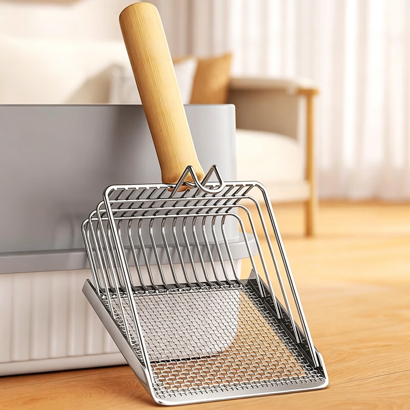 Large Stainless Steel Cat Litter Scoop