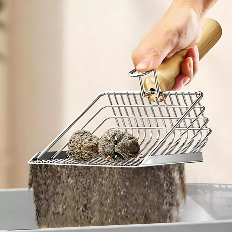 Large Stainless Steel Cat Litter Scoop