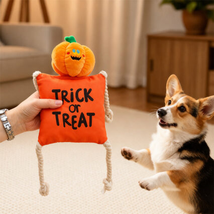 Halloween Durable Knotted Rope Dog Toy