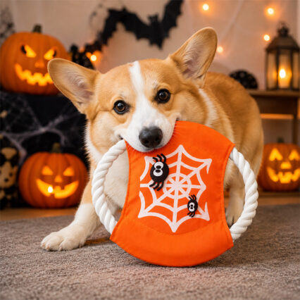Halloween Sound-Making & Teething Pet Dog Toy