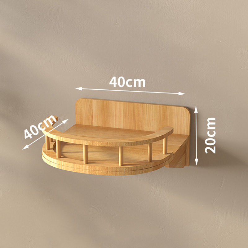 DIY Wall-Mounted Cat Climbing Frame
