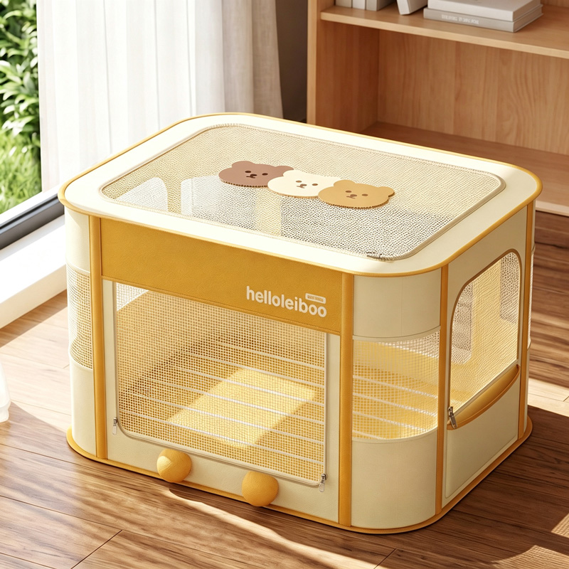 Enclosed Extra-Large Pet Whelping Box