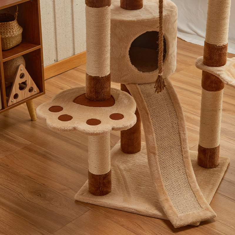 Multi-Cat European-Style Aesthetic Cat Tree