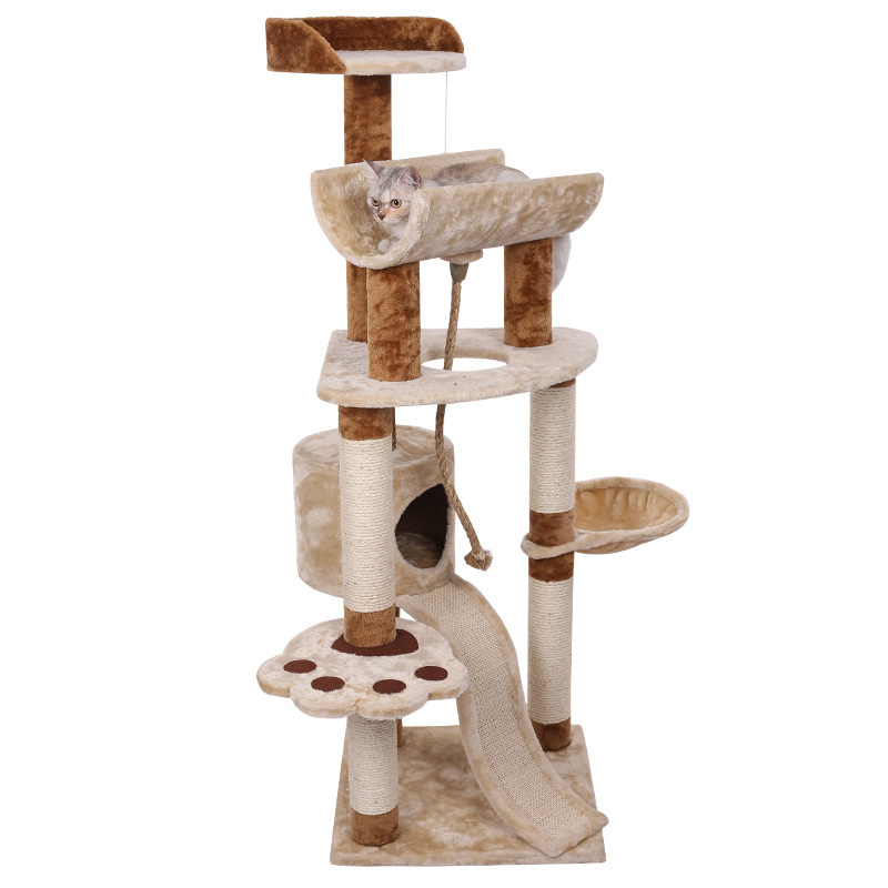 Multi-Cat European-Style Aesthetic Cat Tree