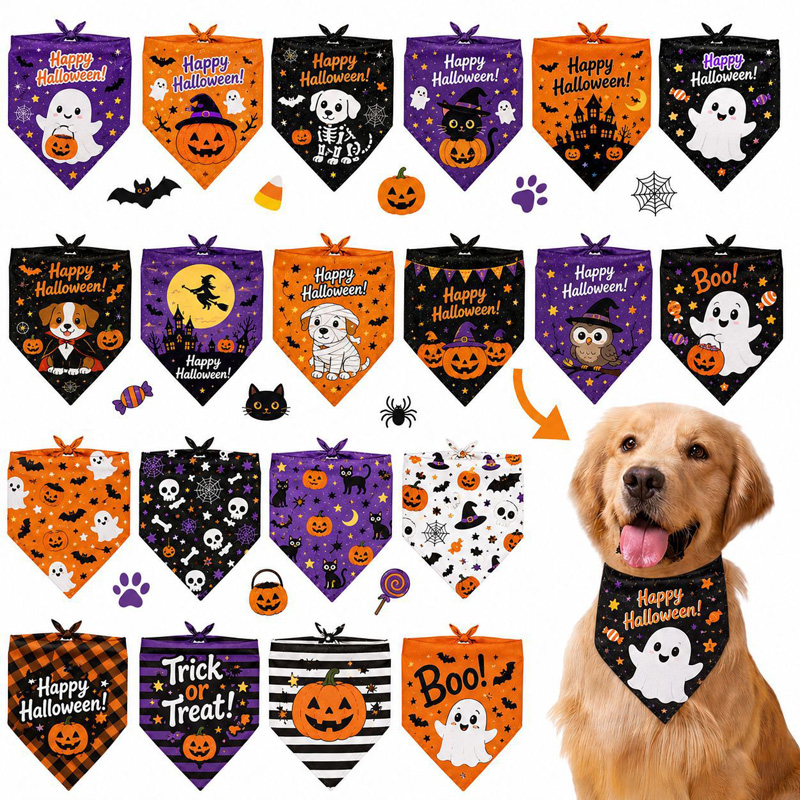 Halloween Pet Bandana