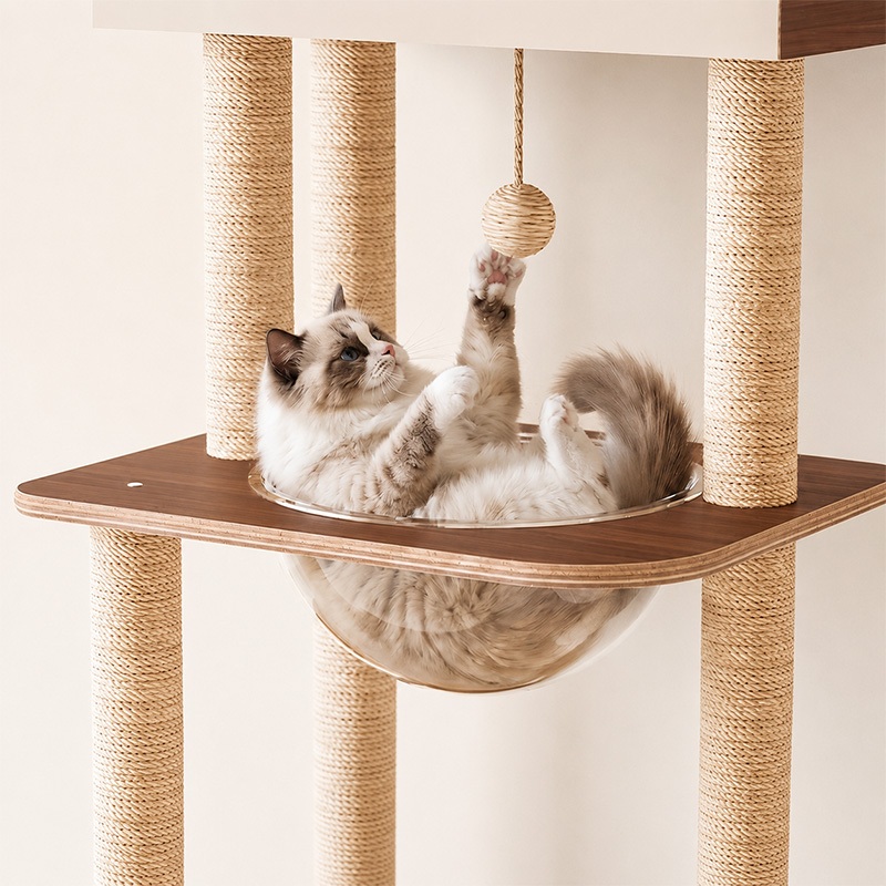 3-in-1 Cloud-Shaped Cat Trees